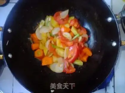 Make Tomato beef soup step 1
