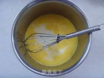 Make Soya sesame ricin cake step 5