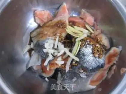 Make Burning fish step 1