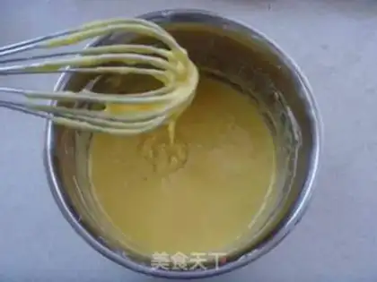Make Soya sesame ricin cake step 7