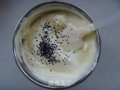 Make Soya sesame ricin cake step 12