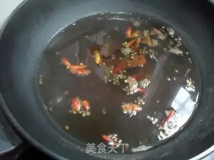 Make Spicy peanuts step 1