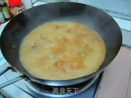 Make Red-burned chestnut chicken step 6