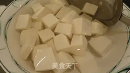 Make Gold-saloon tofu step 3