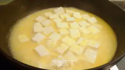 Make Gold-saloon tofu step 9