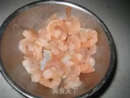 Make Shrimp spinach step 0