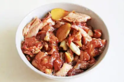 Make Frozen chickens of mushrooms step 1