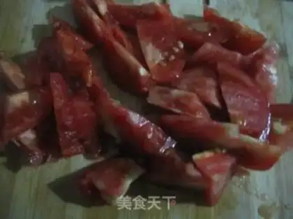 Make Tomatofish noodles step 1