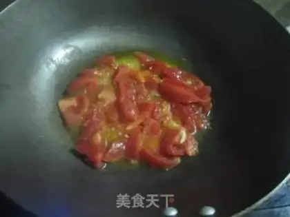 Make Tomatofish noodles step 2