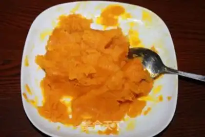 Make Pumpkin pelts step 1
