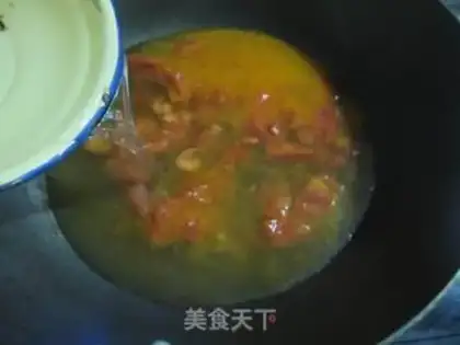 Make Tomatofish noodles step 4