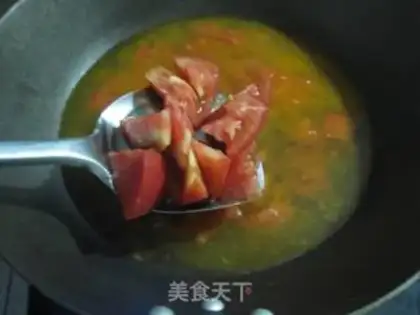 Make Tomatofish noodles step 5