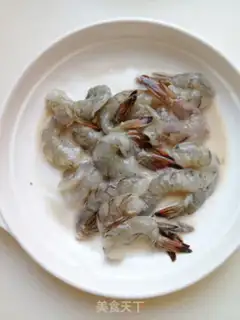 Make Pineapple grunt shrimp step 2