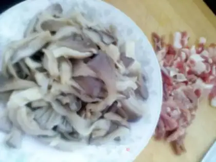 Make Mushroom fried meat step 0