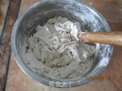 Make Fresh meat buns step 2