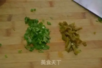 Make Shrimp tofu step 1