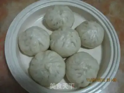 Make Fresh meat buns step 11