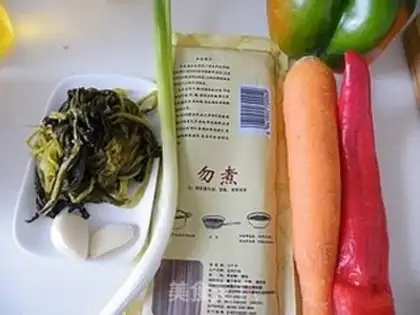 Make Sour noodles step 0