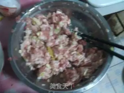 Make Pork dumplings step 10