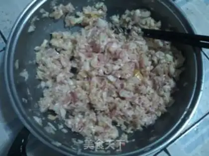 Make Pork dumplings step 11