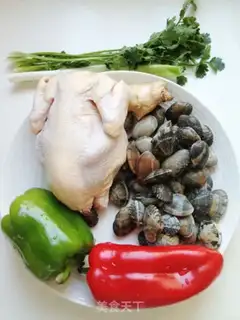 Make Iron clams and chickens step 0