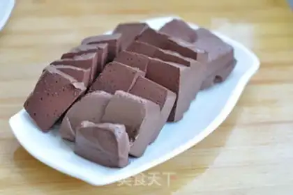 Make Sour duck blood step 1