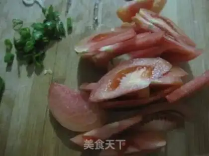 Make Tomato chicken omelet step 0