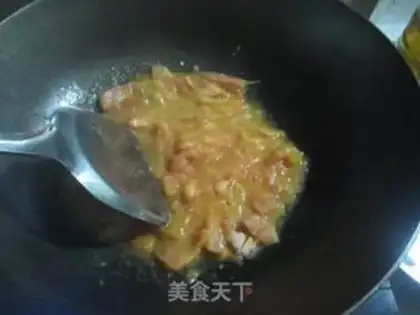 Make Tomato chicken omelet step 3