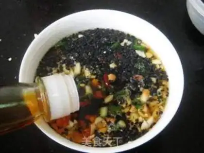 Make Home saliva chicken step 10