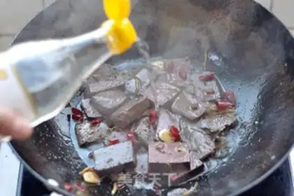 Make Sour duck blood step 8