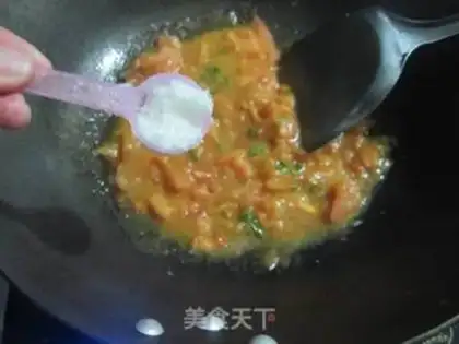 Make Tomato chicken omelet step 5