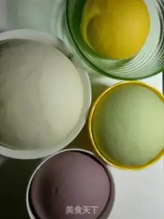 Make Flower buns step 7