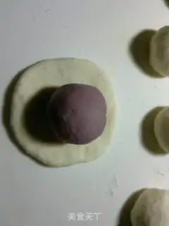 Make Flower buns step 9
