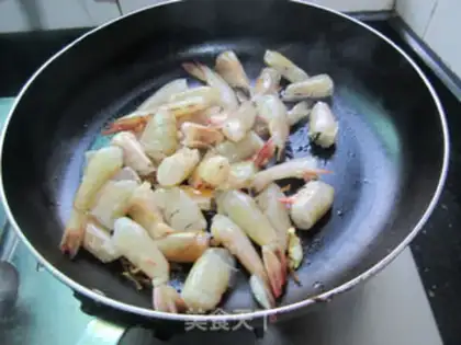 Make Soy sauce and shrimp step 4