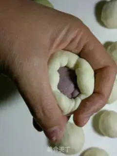 Make Flower buns step 10