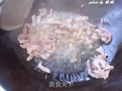 Make Rolling mushroom meat step 5