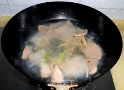 Make Little cabbage and liver soup step 6