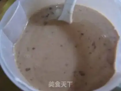 Make Red bean cake step 4
