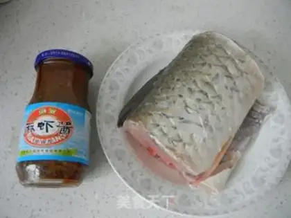 Make Shrimp sauce. Steamfish step 0