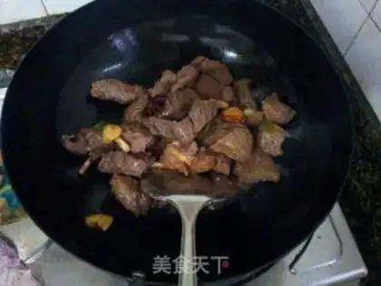 Make Beef pan step 9