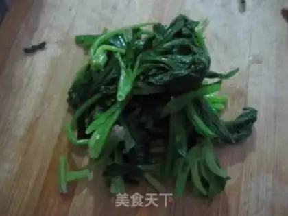Make Chen Jell-O spinach step 6