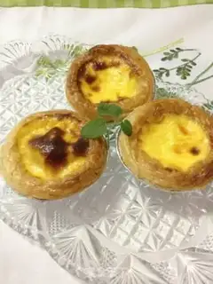 Make Tasty egg tarts step 6
