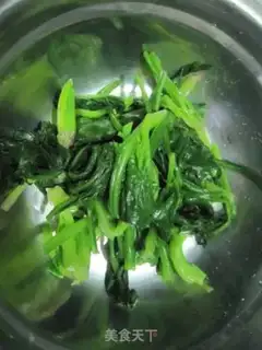 Make Chen Jell-O spinach step 8