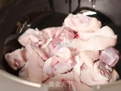 Make Pork feet step 2