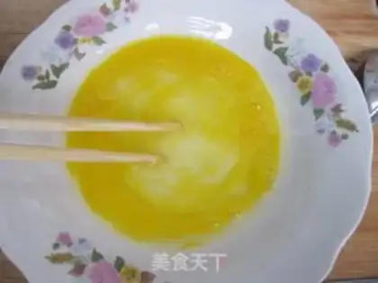 Make Eggs fried head step 2