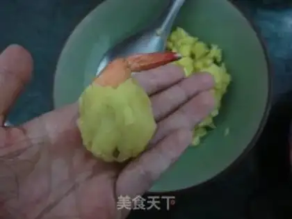 Make Potato shrimp step 4