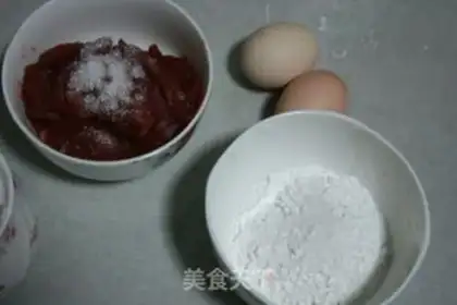 Make Fry mountain ball step 1