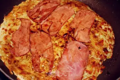 Make Japanese pizza - Osaka burning step 6