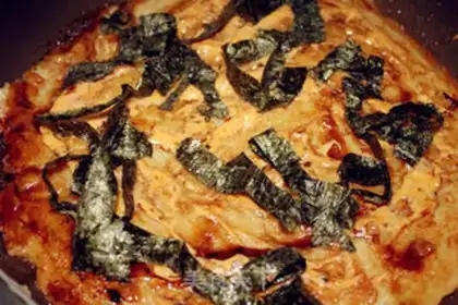 Make Japanese pizza - Osaka burning step 7