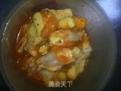 Make Spicy roasted chicken legs step 1